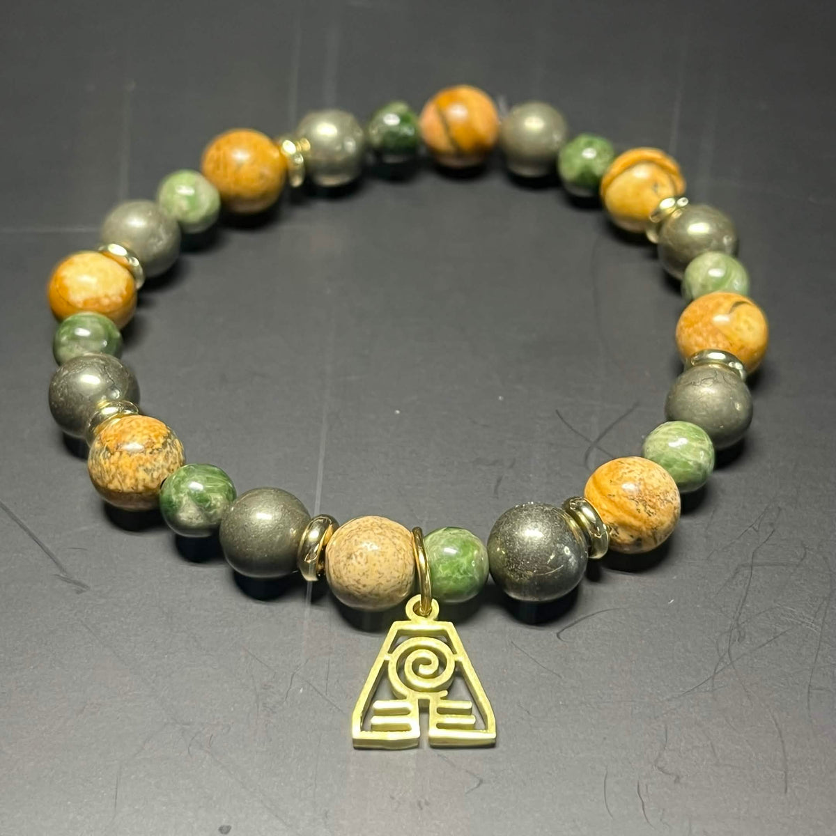 PRE-ORDER Avatar: the Last Airbender Inspired - Earth Kingdom Bracelet
